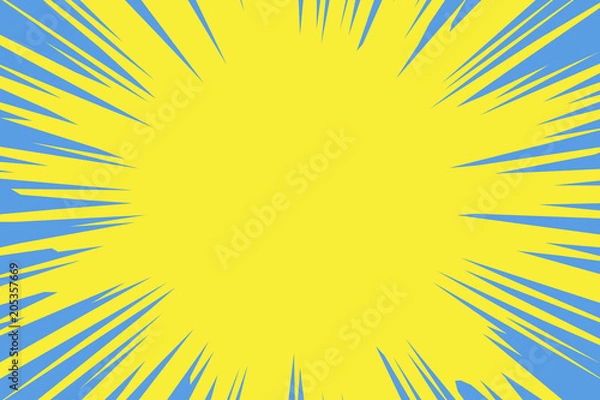 Fototapeta  #Background #wallpaper #Vector #Illustration #design #art #free #freesize #charge_free effect line,concentration line,manga,comic,speed line 背景素材,アニメーション,表現,集中線,漫画本,効果,放射線,スピード感,加速,コピースペース,光線