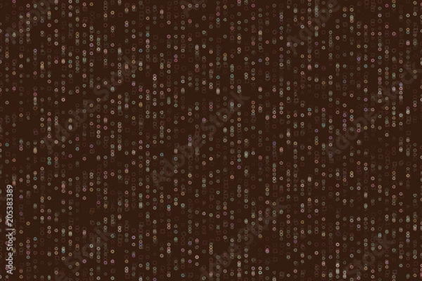 Fototapeta Background abstract mixed pattern for design. Effect, repeat, hexagon & triangle.