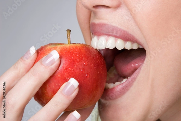 Obraz Frau mit Apfel