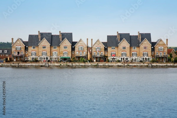 Fototapeta waterside properties