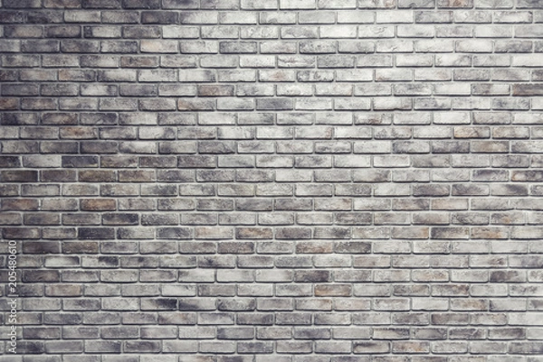 Fototapeta Abstarct background from old brick wall with grunge. Vintage and retro backdrop.