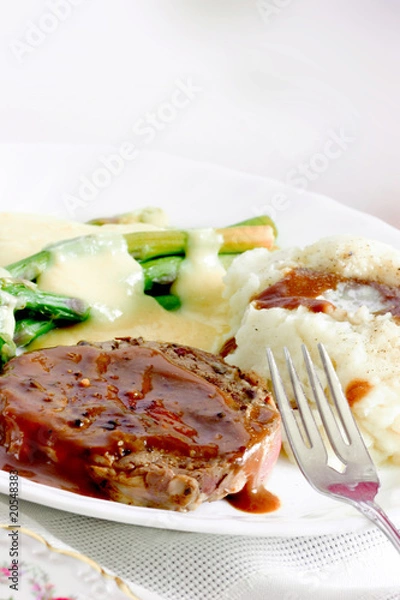 Fototapeta home cooked dinner