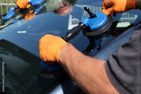 Obraz Scheiben Tauschen -  Steinschlag