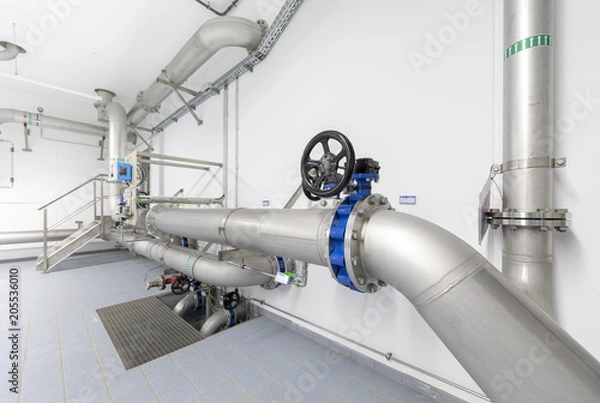 Obraz Wasserpump Station Industrie