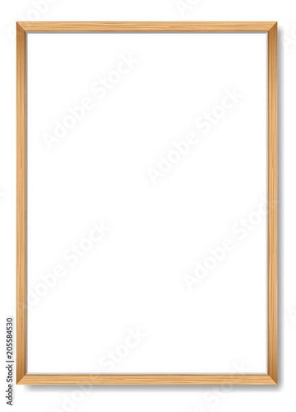 Obraz Blank picture frame. Vector template