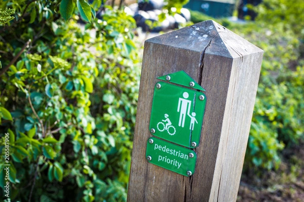 Obraz Pedestrian Priority