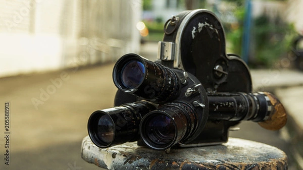 Obraz Three eyed camera