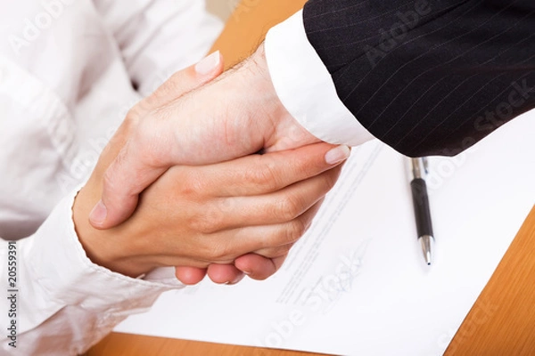 Fototapeta Trato hecho