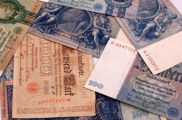 Fototapeta numizmatyka