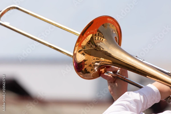 Obraz ブラスバンドを奏でる女学生12