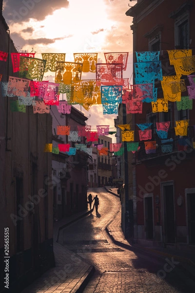 Obraz ulice guanajuato