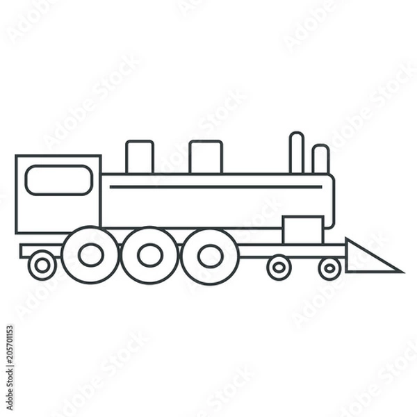 Obraz Abstract Transportation Object