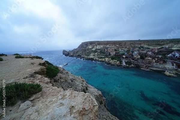 Fototapeta マルタ島のポパイ村