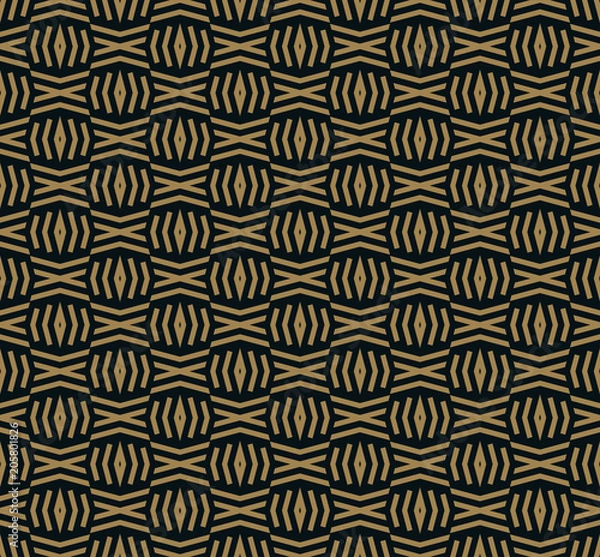 Obraz The geometric pattern. Seamless vector background.