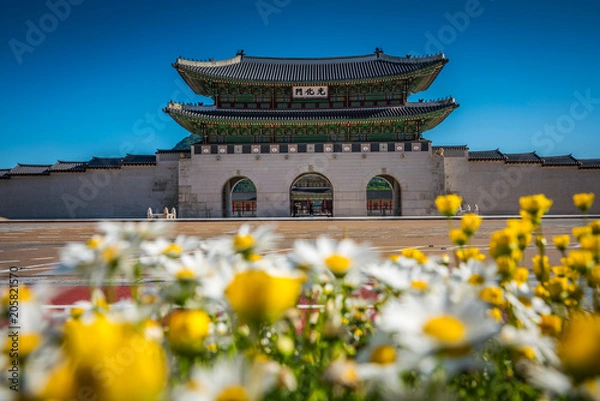 Obraz Gyeongbokgung Palace in Seoul,South Korea.