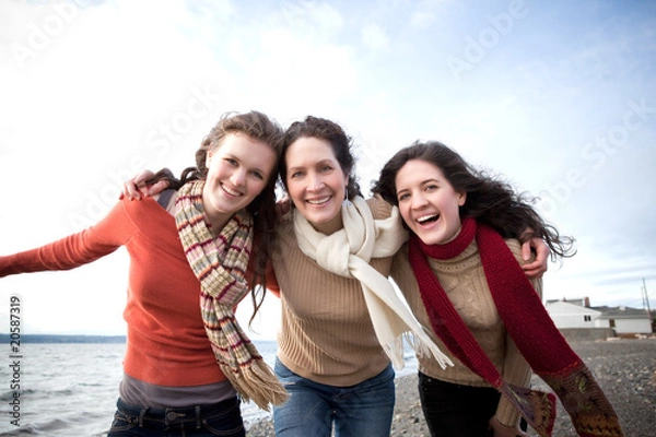 Obraz Mother and daughters