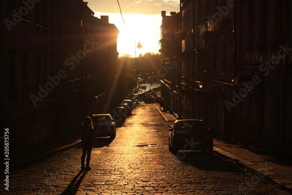 Fototapeta Street Vyborg