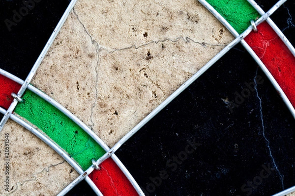 Fototapeta Part of dartboard