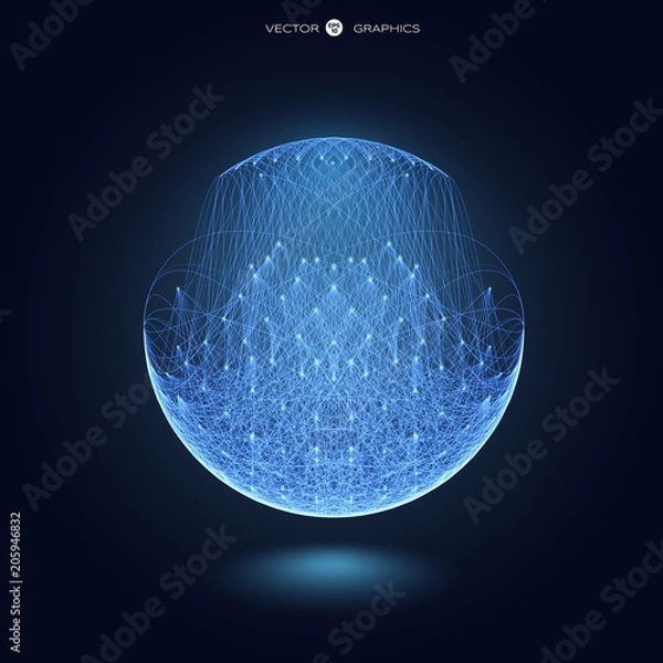 Fototapeta abstract vector object