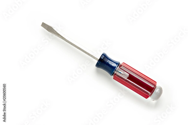 Obraz Screwdriver Isolated on White