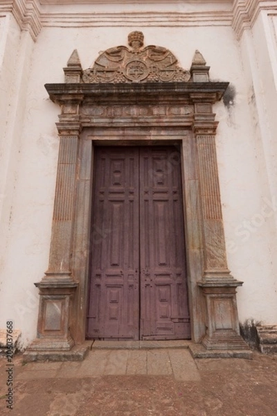 Obraz Old entrance door