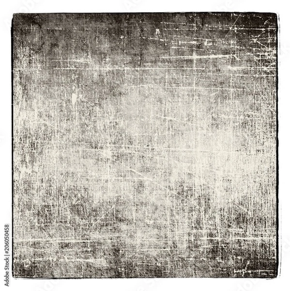 Obraz Vintage scratched texture background. Sepia tones.