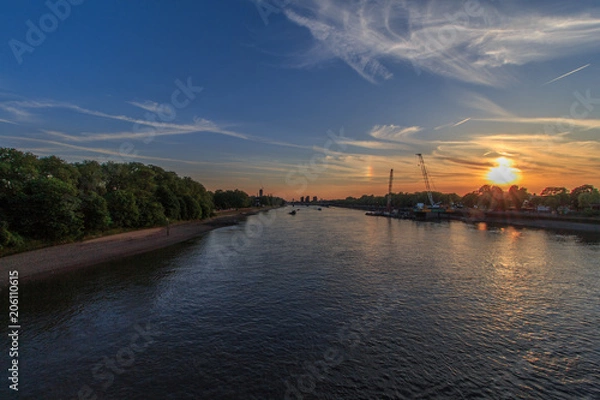 Obraz River Thames at Sunset  