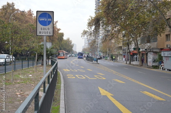 Fototapeta santiago do chile 