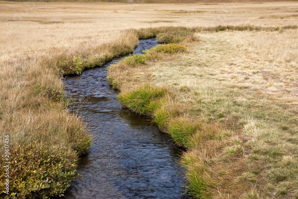 Obraz Summit Lake and Lassen Peak US