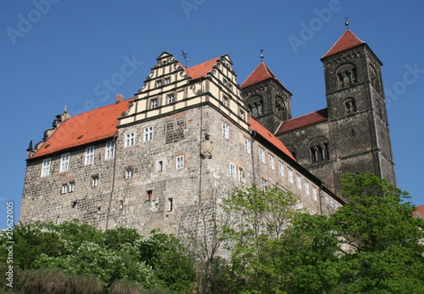 Obraz Schloß Quedlinbúrg