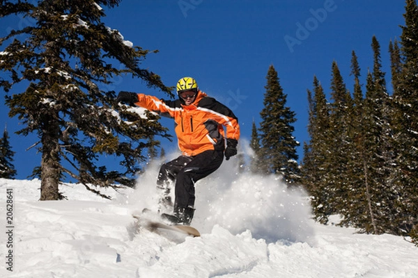 Fototapeta Snowboarder