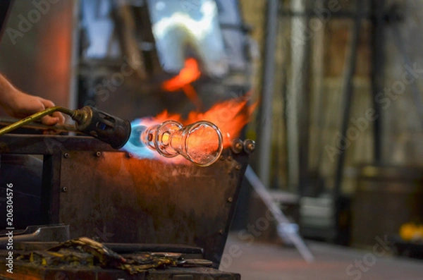 Obraz Glass product workshop