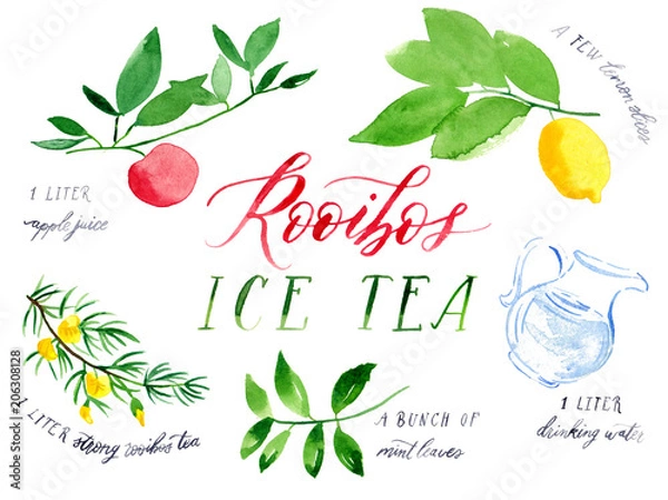 Obraz Rooibos Tea Recipe