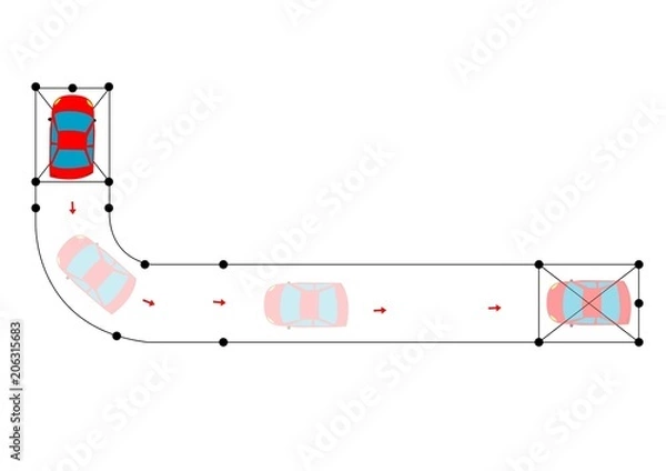 Fototapeta prawo jazdy