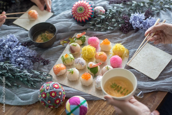 Obraz 手まり寿司