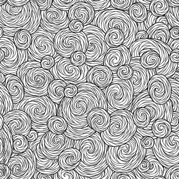 Obraz Seamless Pattern for coloring book.