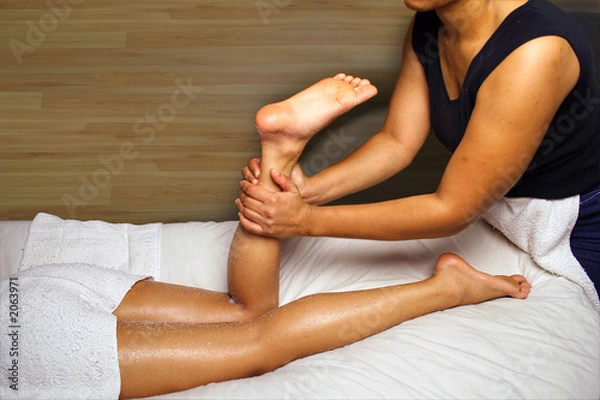 Obraz leg massage