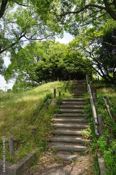 Fototapeta 狩口台きつね塚古墳