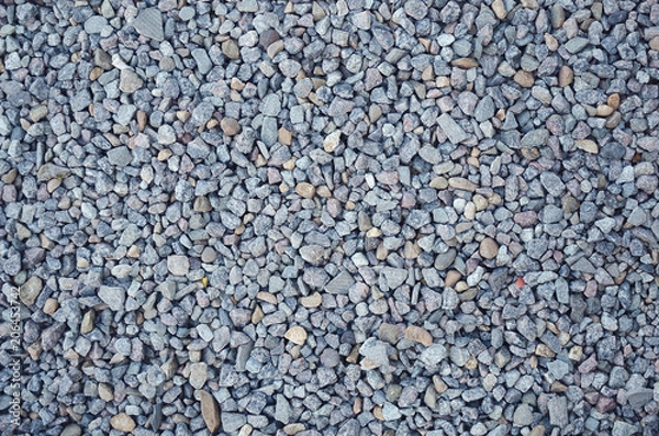 Obraz crushed stone background
