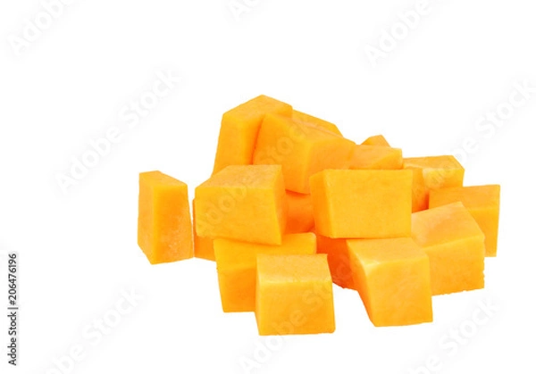Obraz Butternutsquash Cubes