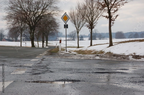 Obraz Straßenschäden