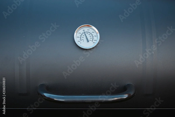 Obraz Black barrel grill.