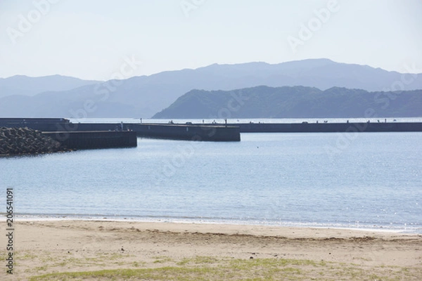 Fototapeta 加太の海岸