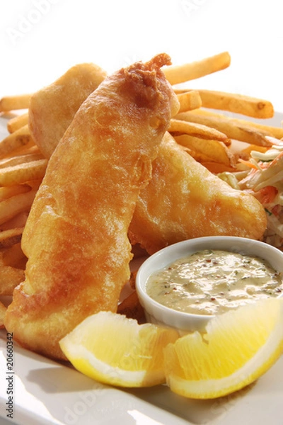 Obraz Fish and chips