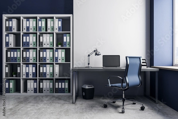 Obraz Contemporary office with copyspace