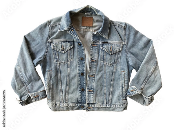 Fototapeta Blue denim jacket