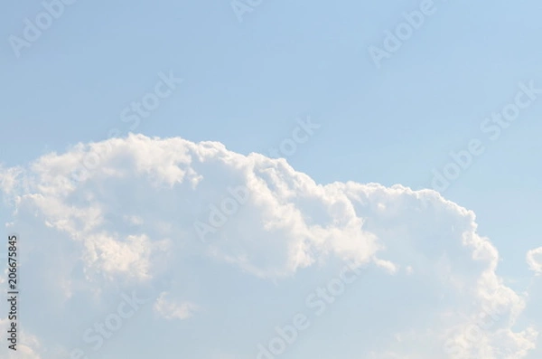 Fototapeta Clouds on a blue sky background