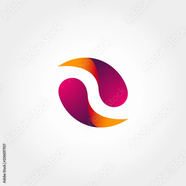 Obraz Abstract Logo Template Design Vector
