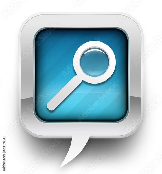 Fototapeta Magnifier icon tooltips