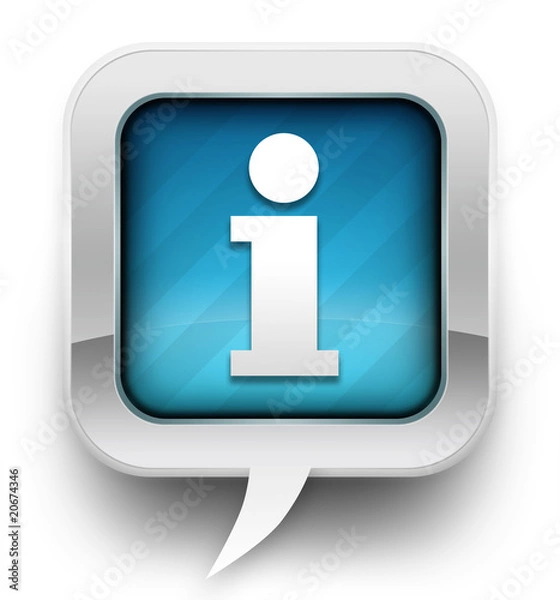 Fototapeta Info Toolitps icon